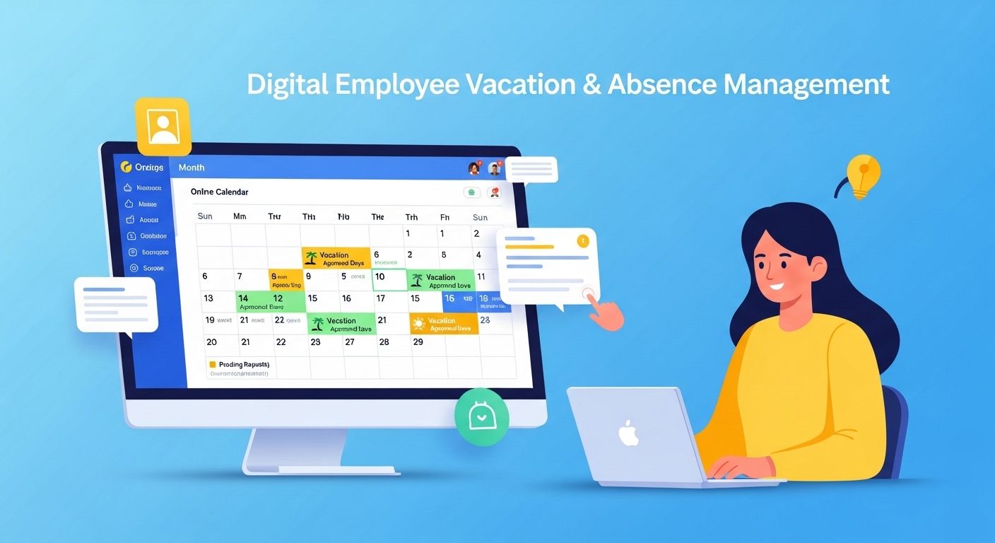 Gestión de vacaciones empleados online - sistema digital de ausencias para empresas